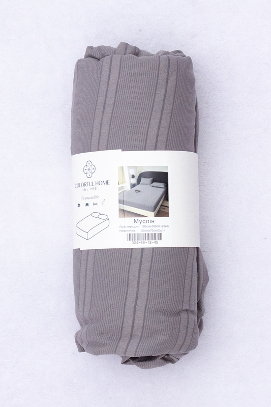 Простирадло на резинці + 2 наволочки